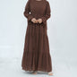 Turkey Encounter Elegant Chiffon Wrinkle Two-piece Dresses
