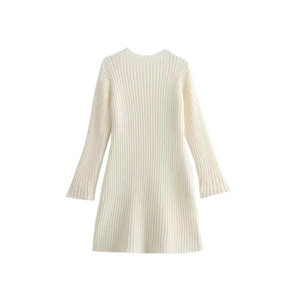 Women's Simple Style Thread Knitted Long Sleeve Clothing