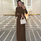 Women's Fashion Temperament Slim Fit Round Neck Dresses