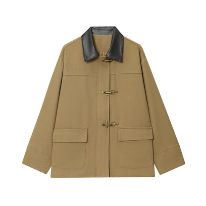 Women's Pretty Fashion Casual Suede Fabric Coats