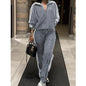 One-hand Sequins Fashion Casual Set Autumn Suits