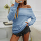 Women's Leisure Commute Solid Color Pullover Long Sweaters