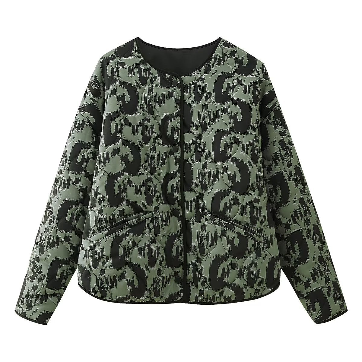 Women's Durable Trendy Animal Pattern Printed Coats