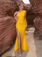 Women's Dress For Summer High-grade Split Shoulder Dresses