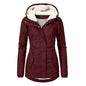 Women's Popular Classy Fleece-lined Hooded Warm Coats