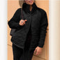 Women's Beautiful Fashion Zipper Stand Collar Coats