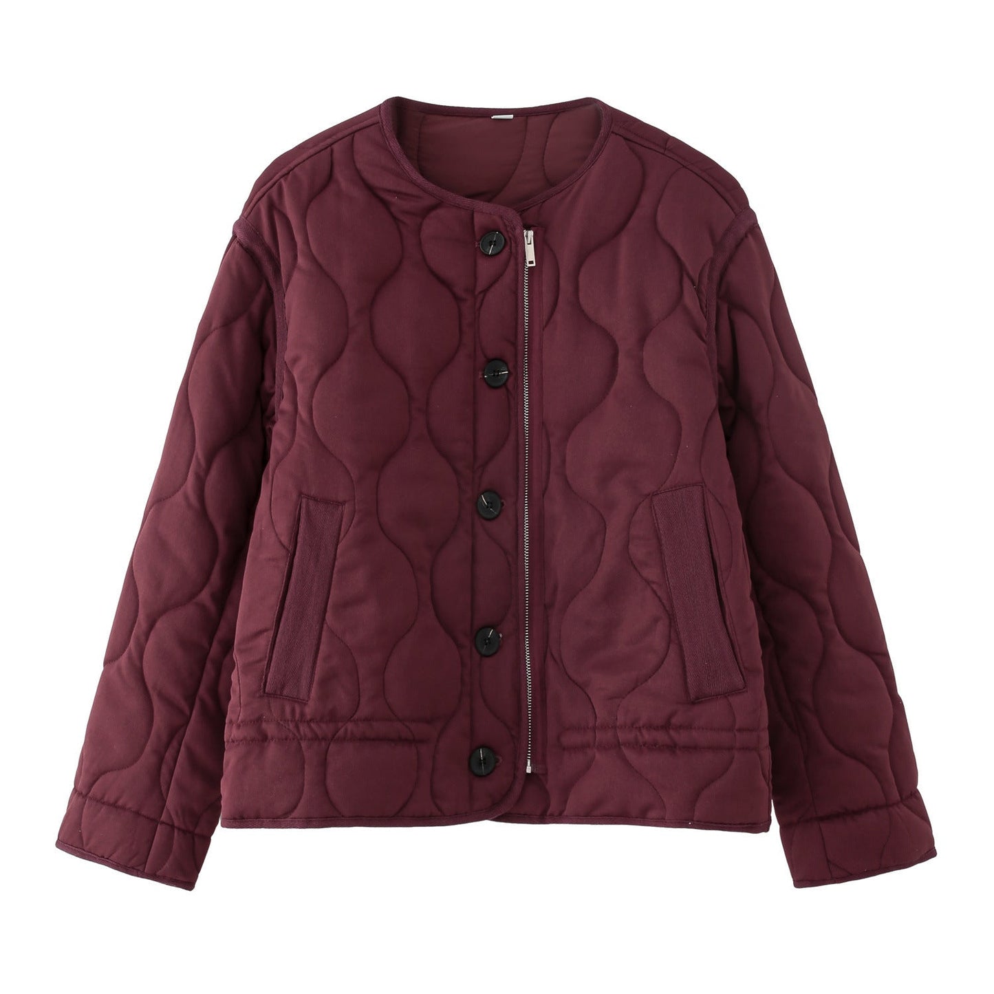 Durable Street Fashion Loose Thread Cotton Coats