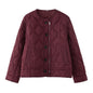 Durable Street Fashion Loose Thread Cotton Coats
