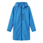 Women's Waterproof Windbreaker Hooded Long Sleeve Loose Coats