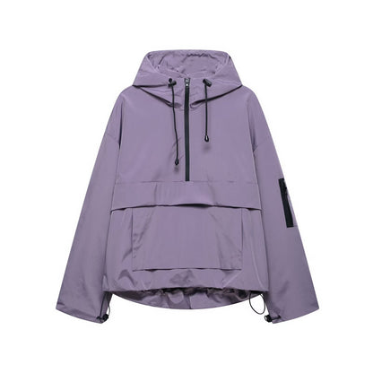 Women's Summer Street Fashion Casual Hooded Jackets