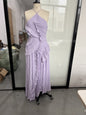 Women's Summer Sexy Halter Ruffled Dress Long Dresses