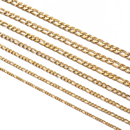 Women's & Men's Hop Gold Stainless Steel Accessory Chain Necklaces