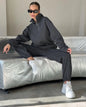 Versatile Casual Fashion Thickening Embroidery Long-sleeved Suits