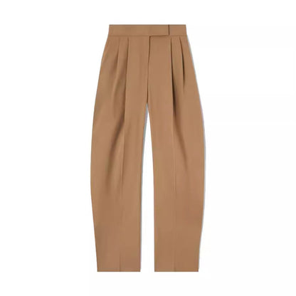 Women's Two-piece Spring Scarf Cut Profile High Suits