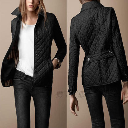 Multicolor Fashion Temperament Lapel Single Breasted Coats