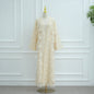 Classic Popular Stylish Three-dimensional Flower Beaded Dresses