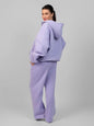 Women's Spring Solid Color Hooded Long-sleeved Zipper Suits