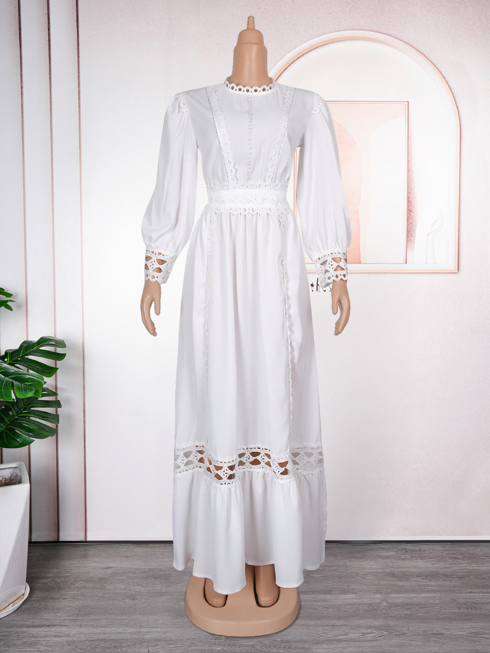 Women's Casual African Dress Elegant Long Dresses