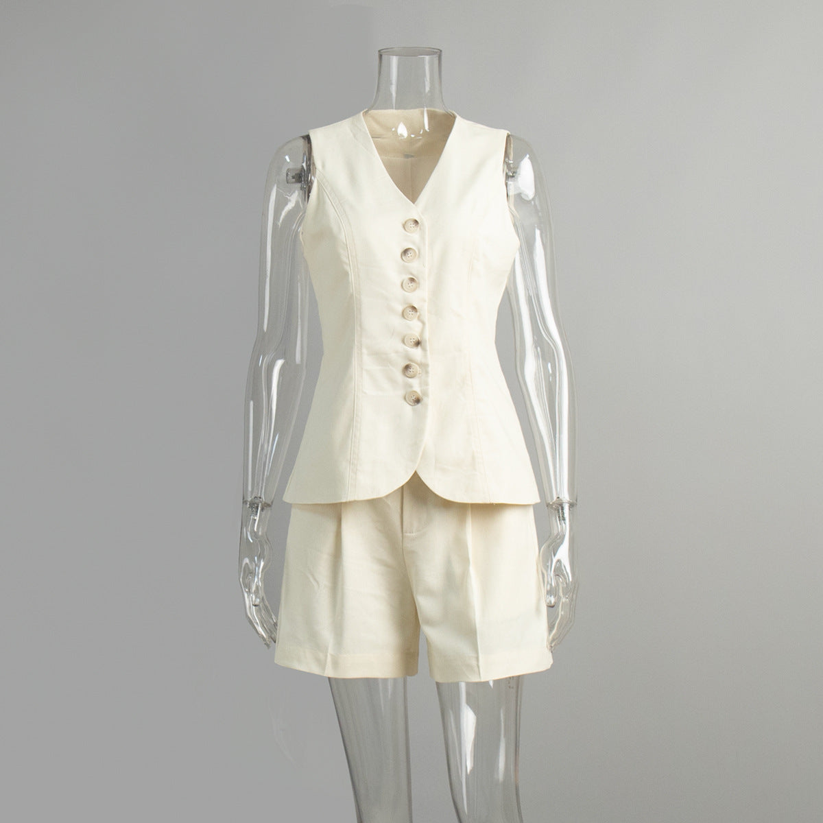 Women's Cotton Linen Summer Commuter Casual Suits