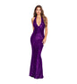 Women's Backless Dress Summer High-grade Sequined Halter Dresses