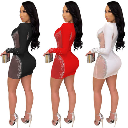 Sexy Deep V Nightclub Party Formal Dresses