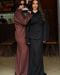 Women's Graceful Fashionable Lapel Long Sleeve Slim Suits