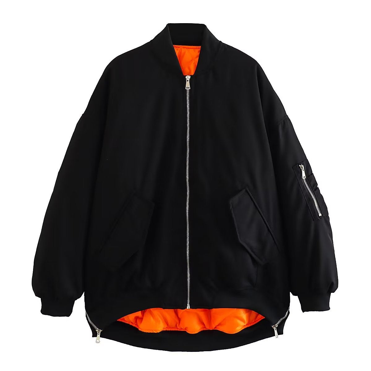 Women's American Flight Loose Baseball Thin Cotton Jackets