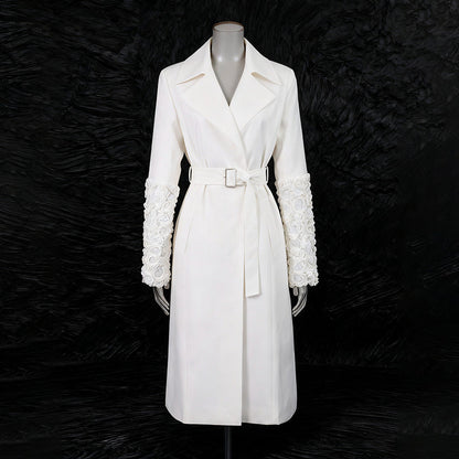 Women's British Style Elegant Long Trench Autumn Coats