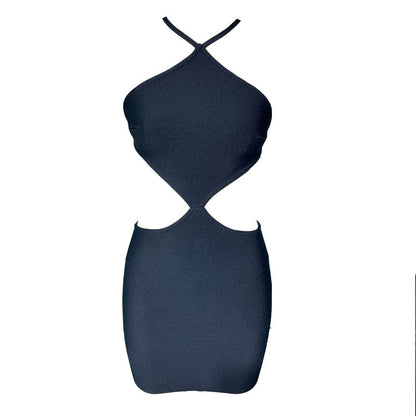 Sexy Halter Backless Slim Fit Bandage Dresses