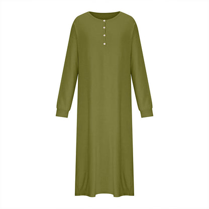 Overknee Long Slimming Versatile Woolen High Waist Skirts
