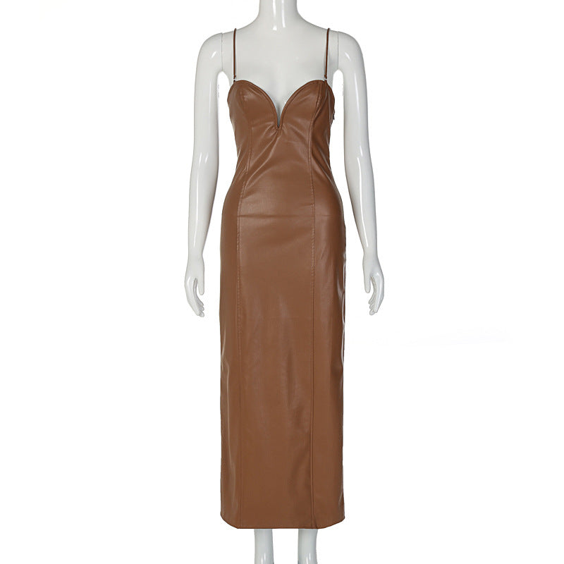 Women's Spring Dress Fashion Sexy Hot Thin Dresses
