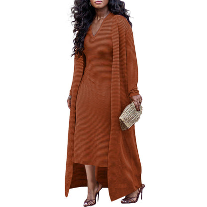Women's Fabric Stretch Cloak Slim Fit Dress Suits