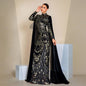 Women's Temperament Sexy Long Sequined Sleeve Round Dresses