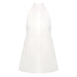 Women's Temperament Split Halter Round Neck Dress Dresses