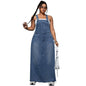 Women's Large Denim Cool Strap Dress Dresses