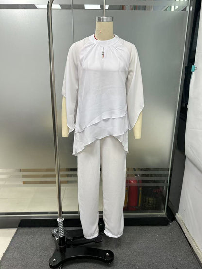 Women's Fashion Solid Color Loose Casual Irregular Suits