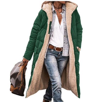 Unique Popular Trendy Long-sleeved Double-sided Thickened Coats