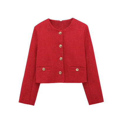 Women's Spring French Style Design Fashionable Casual Coats