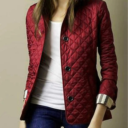 Temperament Lapel Single Breasted Slim Fit Warm Coats