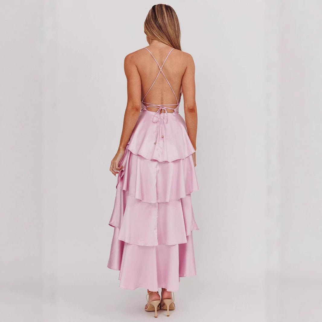 Women's Summer Wind French Cake Dress Elegance Dresses