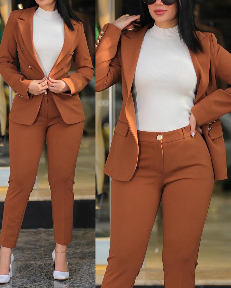 Women's Durable Casual Fashion Business Attire Suits