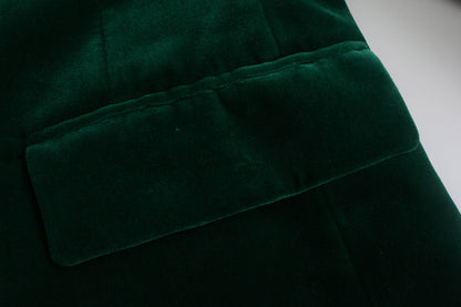 Women's Beautiful Pretty Veet Dark Green Coats
