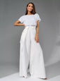 Spring One-piece Sequin Fashion Sleeve Casual Suits