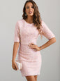 Women's Party Dress Sexy Sequined Backless Dresses