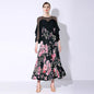 Dance National Dress Printed Long Sleeve Dresses