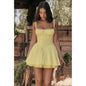 Women's Sexy Lace Patchwork Sling Small Female Dresses
