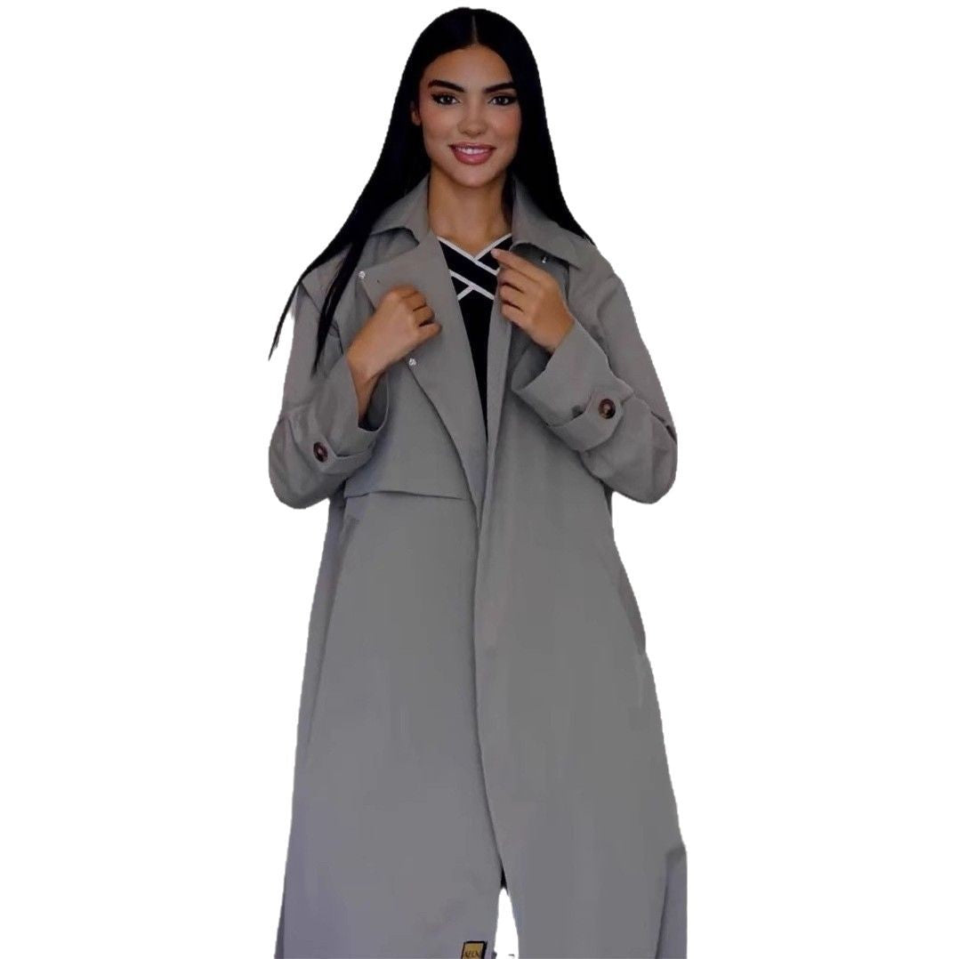 Simple Fashion British Style Retro Motorcycle Coats