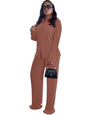 Women's Fashion Elegant Casual Solid Color Trousers Suits