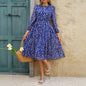 Women's Holiday Casual Floral Dress For Dresses