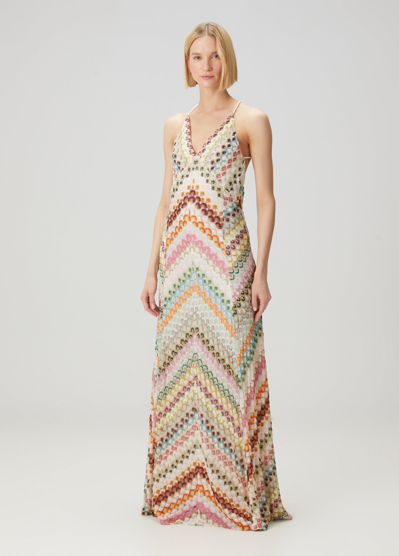 Dress Stitching Formal Sexy Strap Hand-woven Dresses